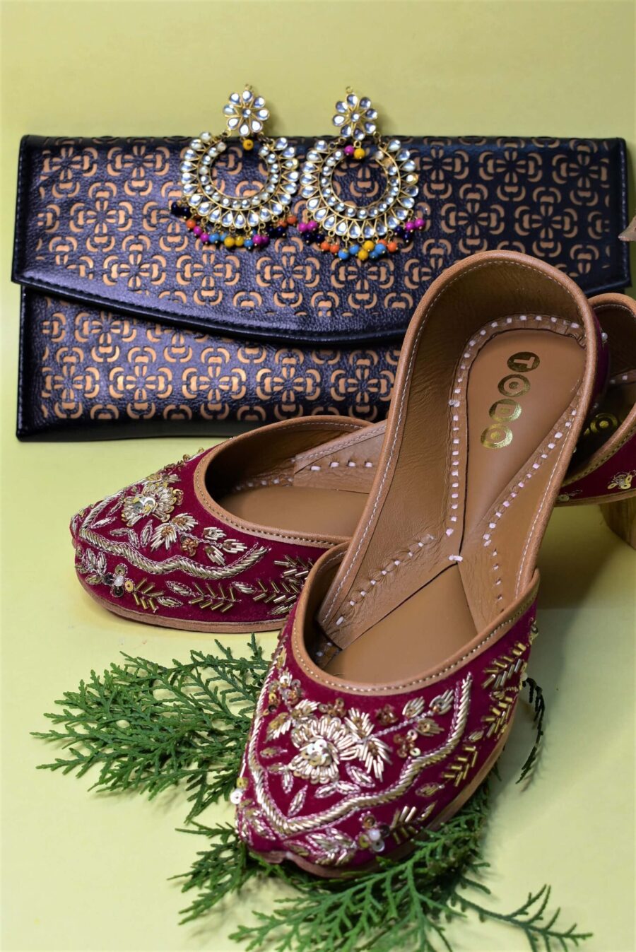 Pink Shoes Women - Bellisima Punjabi Jutti